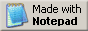 Made with Notepad banner